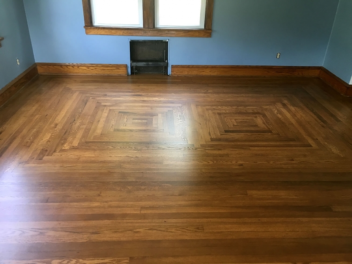 After Refinishing Floors