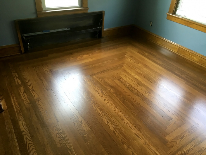 After Refinishing Floors