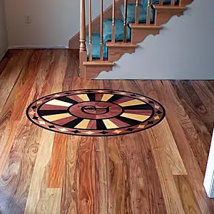 custom hardwood installation